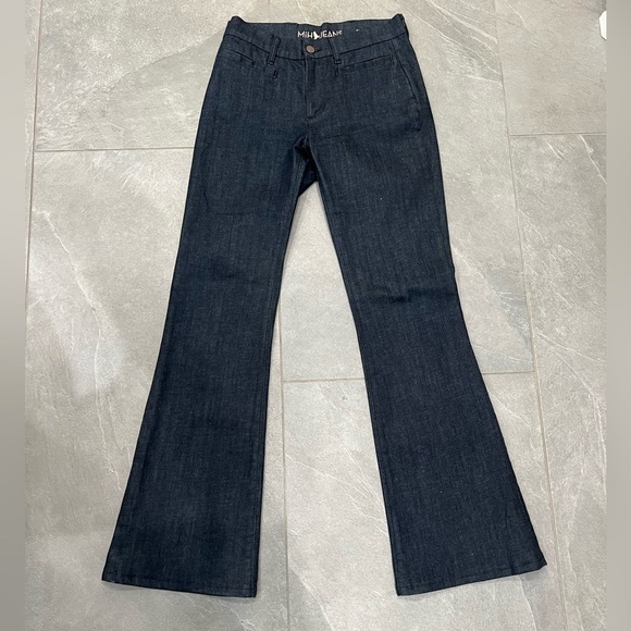 Mih JEANS -Miharayasuhiro the marrakesh mid rise kick flare size 27 - Picture 4 of 16